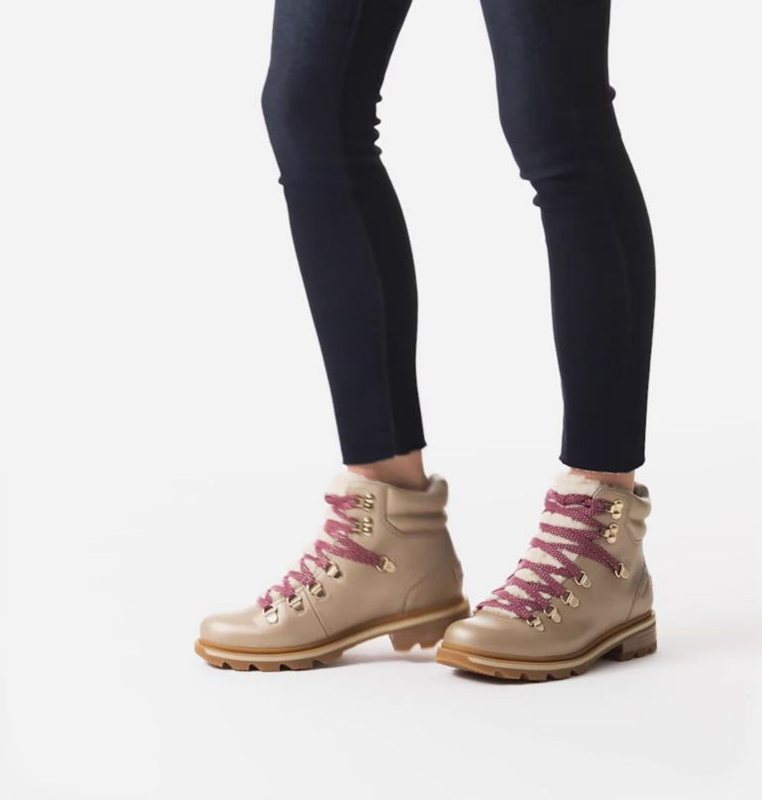 Botines Sorel Mujer - Lennox™ Hiker Lux Mid Kaki - 18025-OYQI